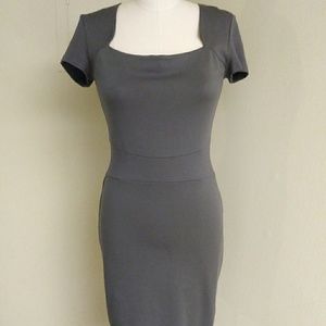 Banana Republic Gray Pencil Dress